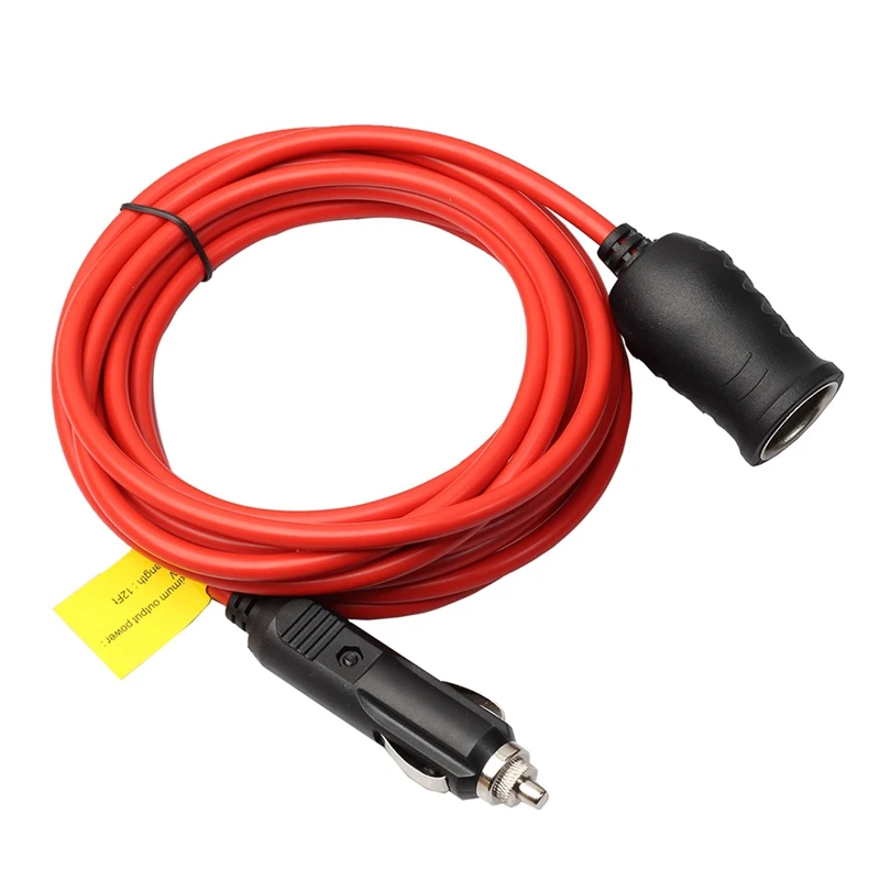 

12V 3.6M Car Cigarette Lighter Extension Cable Cigarette Lighter Plug Adapter Socket Charger Lead Cord Wire