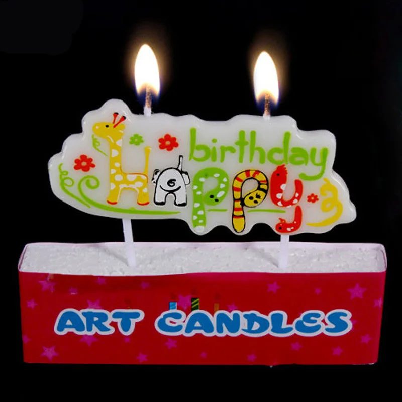 Новое поступление Розовая Принцесса Голубой Принц Корона замок мультфильм с днем рождения искусство бездымные свечи для украшения торта - Цвет: 2
