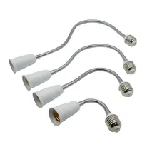 Лидер продаж, 20 Вт, 30 Вт, 40/50/60 см Длина E27 для E27 гибкий Расширение адаптер разъем светодиодный свет лампы базы держатель конвертер