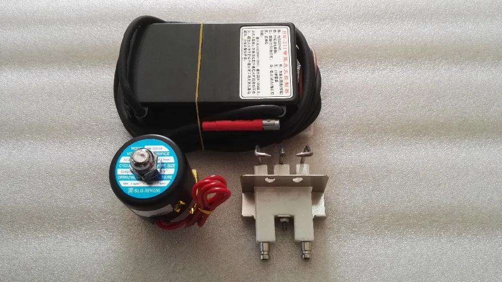 220 240V gas ignition control unit with sparking ignitor solenoid valve pulse black box auto gas