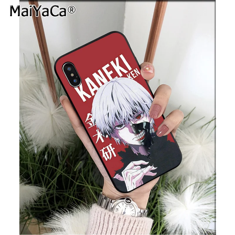 MaiYaCa Токийский Гуль kaneki Кен клиент высокое качество чехол для телефона для Apple iPhone 8 7 6 6S Plus X XS MAX 5 5S SE XR чехол - Цвет: A5