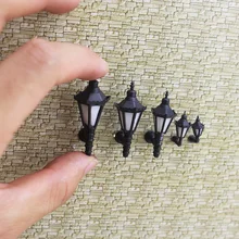 1:25-200 escala modelo de Construção modelo de mesa de areia material de luzes do jardim da lâmpada Luzes de Parede Ferroviário Trem modelo de layout Escala