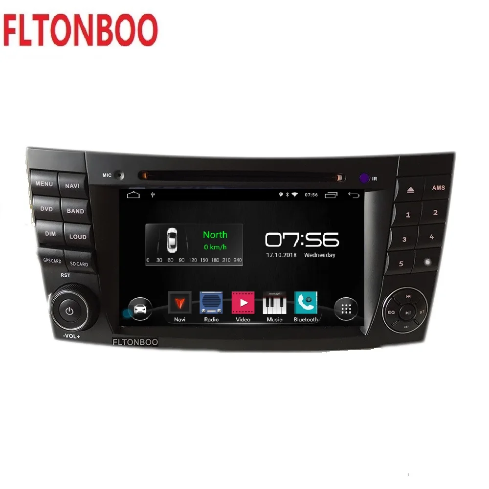 Discount 7" Android 9 for  Mercedes BENZ CLS CLASS W211 E220 E300 E350 E240 E270 E280 W219  2din car radio,dvd,gps navigation 1