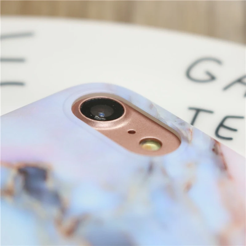 Marble Phone Case For iPhone 6s 7 Plus Cases TPU Silicone Matte Marble Cover For iPhone 7 7 Plus Cases For iPhone X 6 6s Capinha (8)