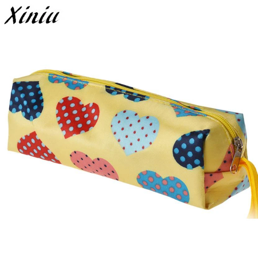 

Xiniu Cosmetics Bag Makeup Heart Square Multicolor Cosmetic Bag Travel Pouch Taavel Organizador Rangement Maquillage #YL5