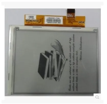 ED060SC4 ED060SC4(LF) 6 дюймовый ЖК экран с электронными чернилами для Pocketbook 301/603/611/612/613 Φ