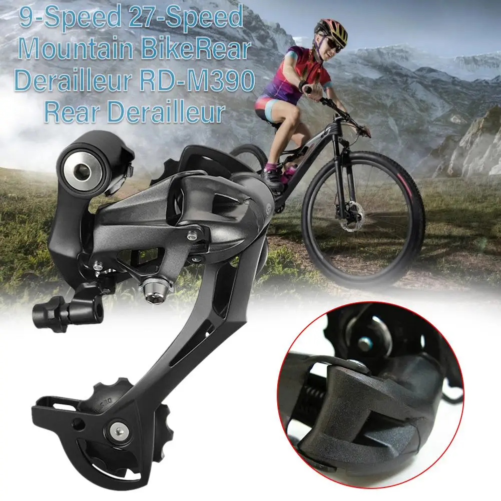 

Bicycle Accessories 9-Speed 27-Speed Mountain Bike Rear Derailleur RD-M390 Road Bike Rear Derailleur Bicycle Parts Riding Tools