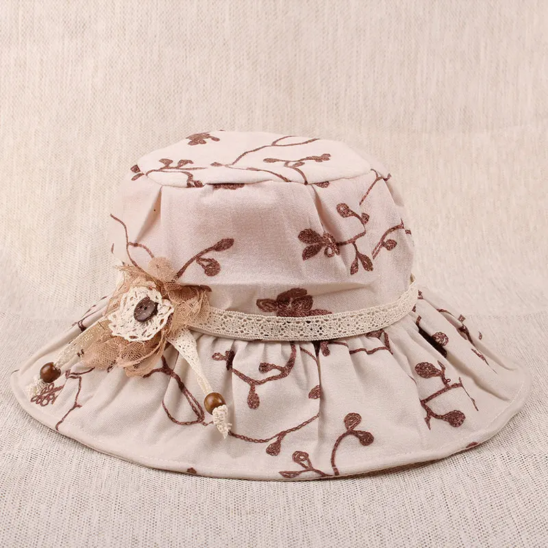 REALBY летние пляжные шляпы для женщин элегантные широкие полями Chapeu depraia Feminino дорожная шляпка для ношения на открытом воздухе Sombreros Mujer Verano Панама - Цвет: beige