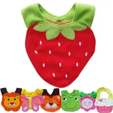 3 шт. водонепроницаемый детский нагрудник из хлопка для новорожденных с героями мультфильмов слюнявчик бандана нагрудник для мальчиков и девочек мягкая одежда для малышей
