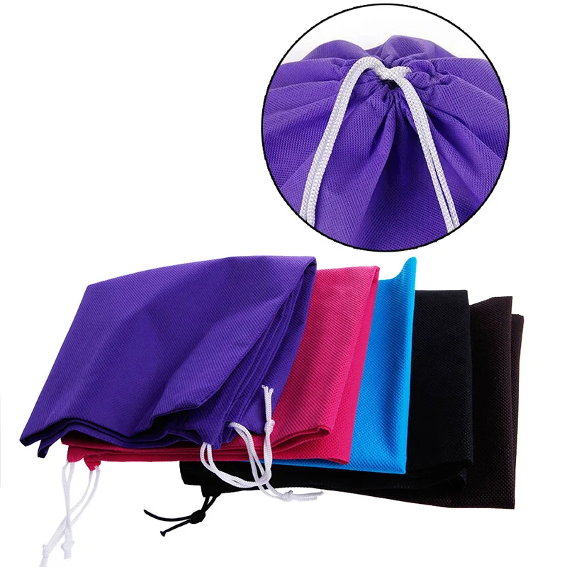 

Home Laundry Shoe Travel Pouch Portable Tote Drawstring Storage Bag Organizer