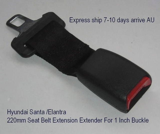 Extension de ceinture de sécurité pour Hyundai Santa/Elantra, extension  pour structure large de 25mm, longueur de 220mm - AliExpress