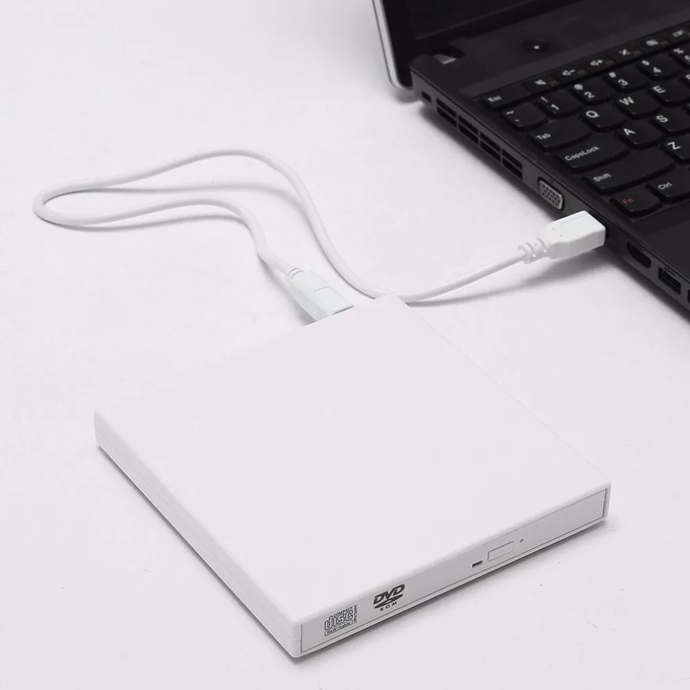Portable Universal Drive USB Drive External DVD CD Writer External CD-ROM Drive for Desktop Computer Laptop