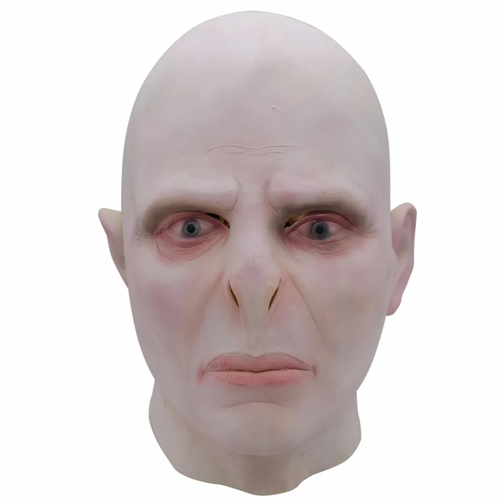 

Lord Voldemort Mask Masque Boss Latex Mask Cosplay Scary Minecraft Terrorizer Mask Latex Halloween