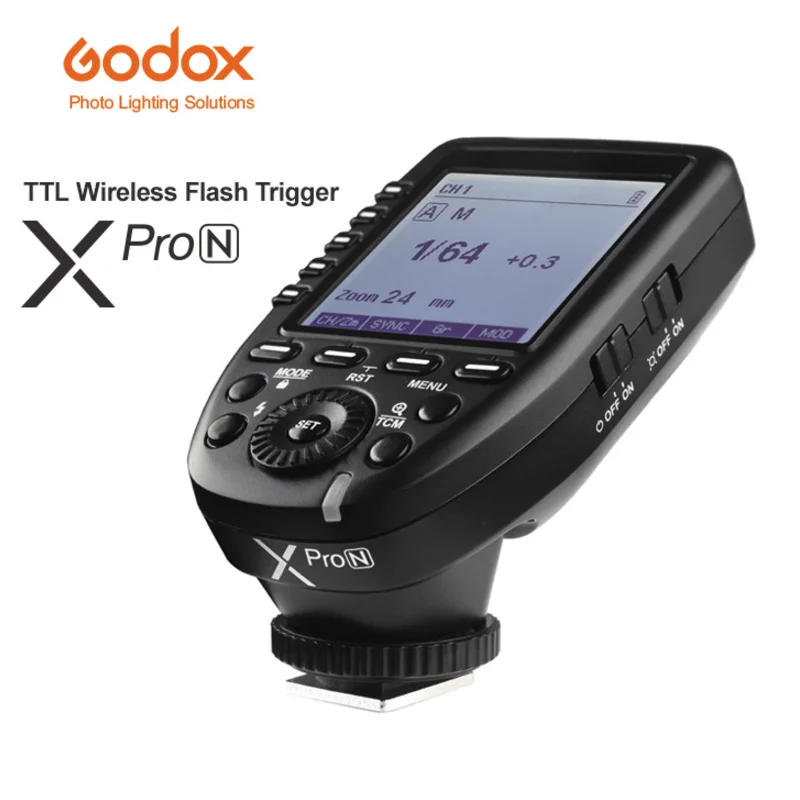 Godox Мини Вспышка i-ttl TT350N высокое DSRL FLASH Скорость 1/8000 s GN36+ 2,4G беспроводной Мощность триггер Xpro-N для Nikon Камера - Цвет: XPro-N