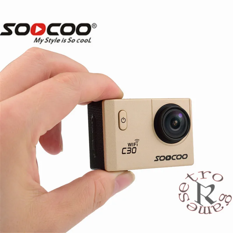 SOOCOO C30/C30R 4K Спортивная камера 1080 P/60FPS HD Wifi Gyro NOVATEK96660 30M Водонепроницаемая Экшн-камера