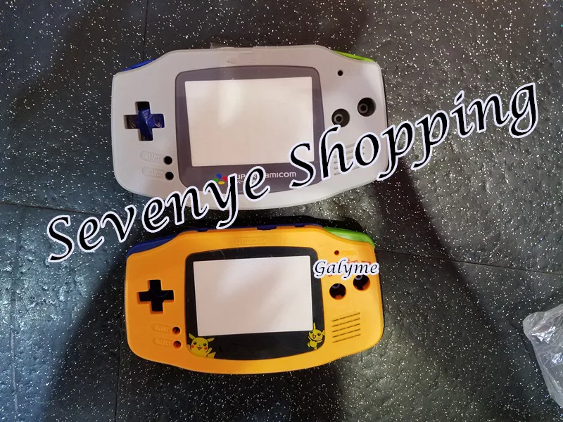 Горячая Распродажа корпус чехол для Gameboy Advance Игровая приставка GBA чехол Ограниченная серия серый корпус