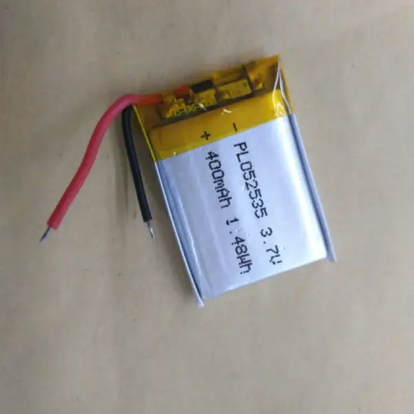 3,7 v li po li-Ion батареи 3 7 v пакет 3,7 V полимерный литиевый аккумулятор 052535 502535 400mah