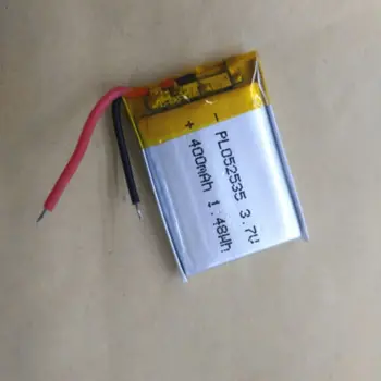 

3.7v li po li-ion batteries 3 7 v Packet 3.7V polymer lithium battery 052535 502535 400mah
