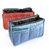 Sac à main organiseur pour rangement de maquillage pour femme, sacoche de voyage en Nylon à grande doublure, trousse de make-up cosmétique bon marché, fourre-tout féminin ► Photo 2/6