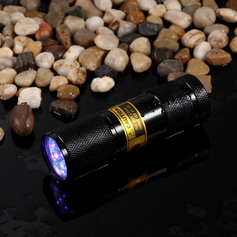 ALONEFIRE 9 Led 395nm Ультрафиолетовый вспышка для кошек собак домашних животных мочи