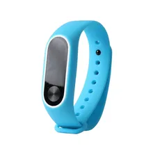 Фотография New Arrival Replacement Silica Gel Wristband Band Strap For Xiaomi Mi Band 2 Bracelet Large Strap length 170-220mm