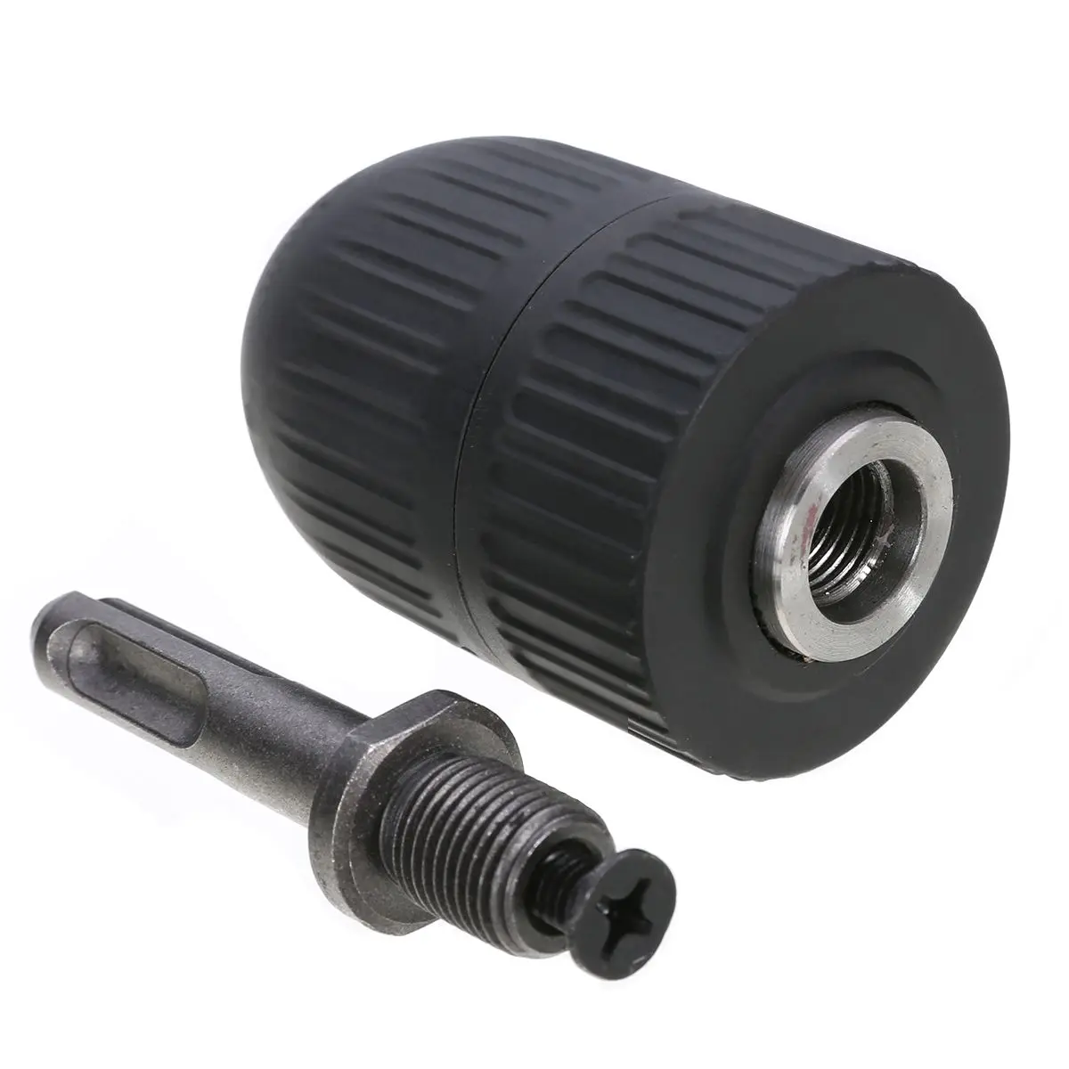 1set Keyless Drill Chuck Adapter For Electric Drill Quick Clamp 2mm