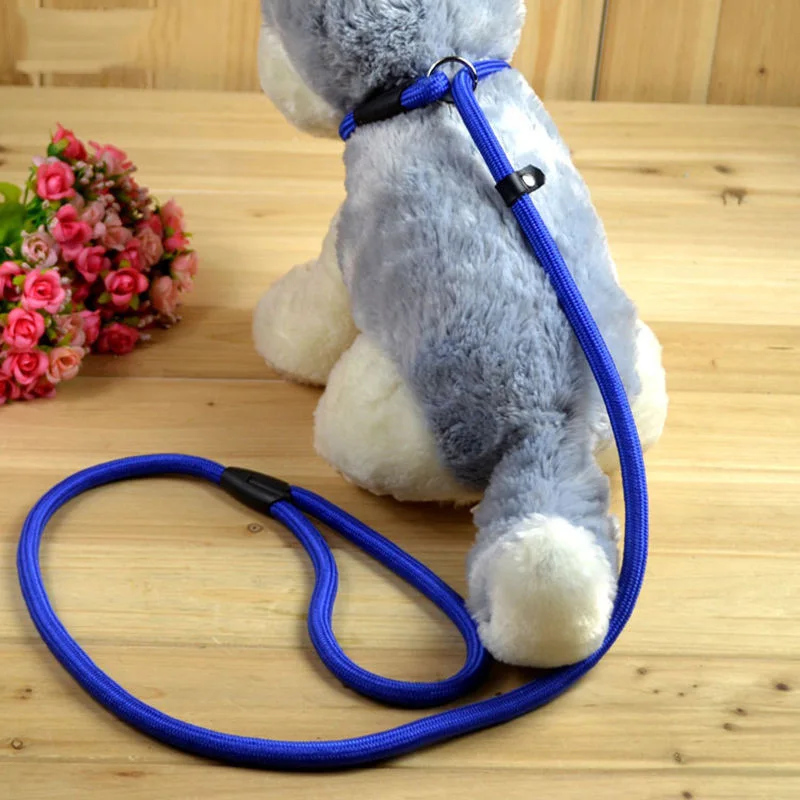 High Quality Pet Dog Leash Rope Nylon Adjustable Training Lead Pet Dog Leash Dog Strap Rope Traction Dog Harness Collar Lead
