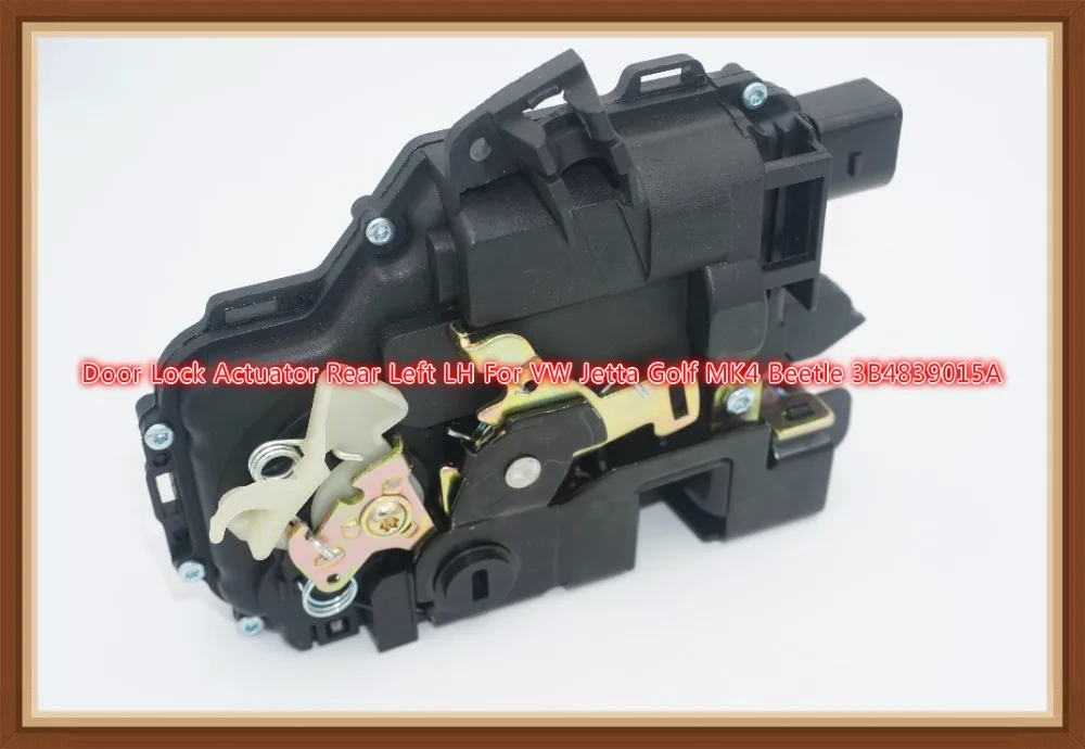 Door Lock Actuator Rear Left LH For VW Jetta Golf MK4 Beetle 3B4839015A