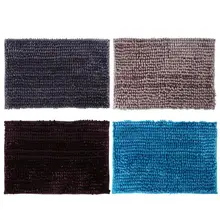 Противоскользящий мягкий синель, водопоглощающий коврик для ванной, коврик для дома, коврик для кухонной двери, коврик для туалета, нескользящий
