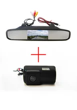 Color CCD Chip Car Rear View Camera for Ford Transit connect + 4.3 Inch rearview Mirror Monitor