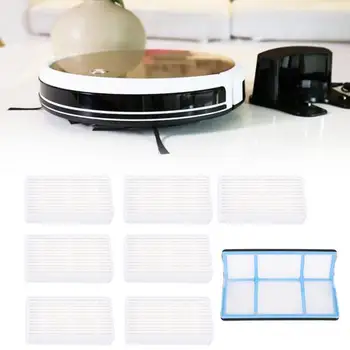 

XI234 Sweeping Robot Parts 1PCS Primary Filter + 7PCS Hepa Filter Fit For ILIFE V50 V5SPRO V5S Robot Vacuum Cleaner