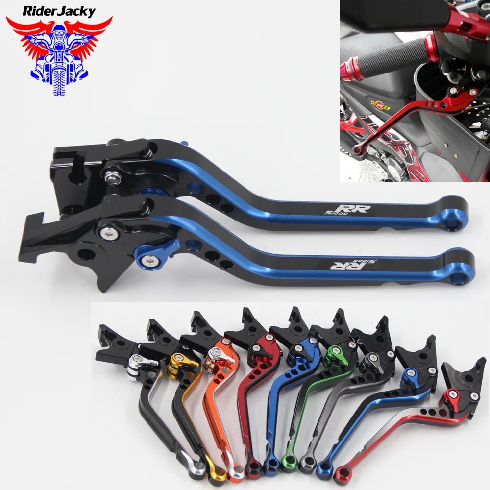 

Mix Color Long CNC Adjustable Motorcycle Brake Clutch Levers For BMW S1000RR 2010-2014 2013 2012 2011