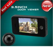 Freeship 3.5 “LCD 150 grados de Amplio Ángulo Visual Monitor Espectador de La Puerta Digital Timbre de la Puerta Mirilla de La Cámara de Vídeo de la Seguridad Casera