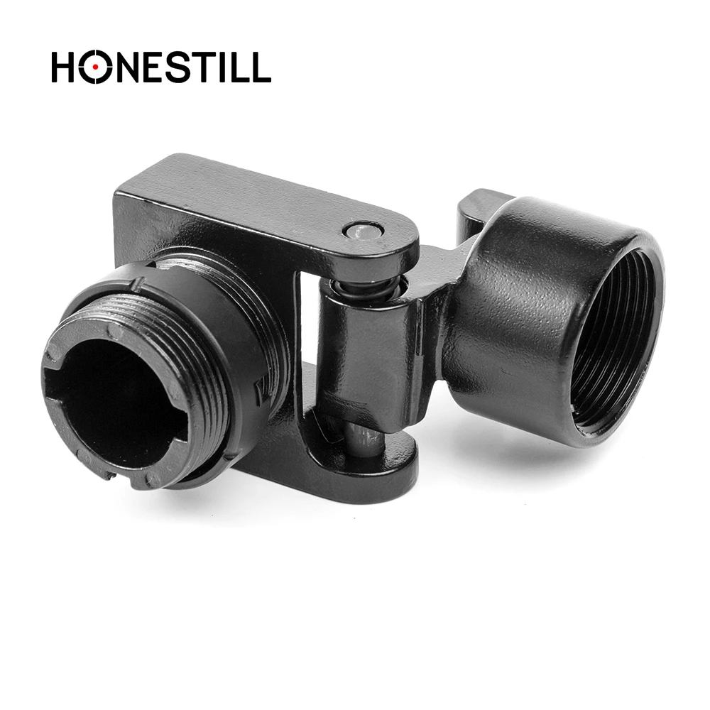 

AK Side Folding Butt Stock Adaptor mount Fit for AR15 M4 A2 AKs American thread 1 3/16-16 UNC Hunting Accessories