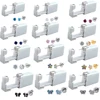 24pcs Disposable No Pain Safe Sterile Ear Stud Piercing Unit Kit For Children Nose Piercing Gun piercing Jewelry 1