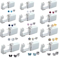 24pcs Disposable No Pain Safe Sterile Ear Stud Piercing Unit Kit For Children Nose Piercing Gun piercing Jewelry 1