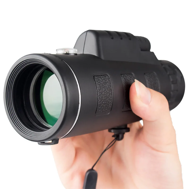 

40X60 Upgraded Outdoor Monocular HD Optic Low-Light Level Night Vision Telescope Zoomable Telescope Monoculars Camping Travel
