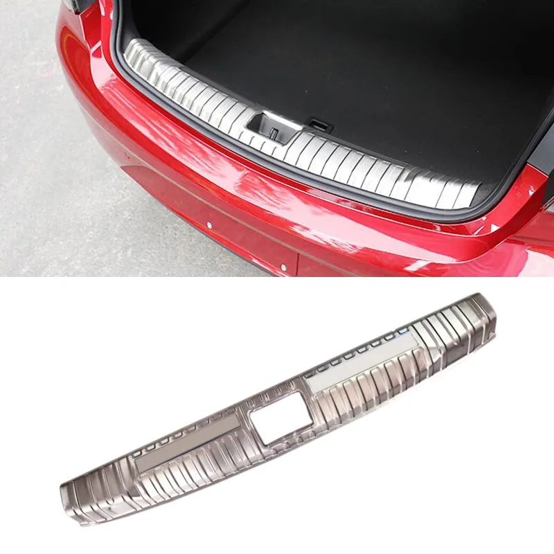

1pc Stainless Car Styling Inner Rear Bumper Plate Cover Trim for Vauxhall Insignia / Opel Insignia 2nd Gen 2017 2018