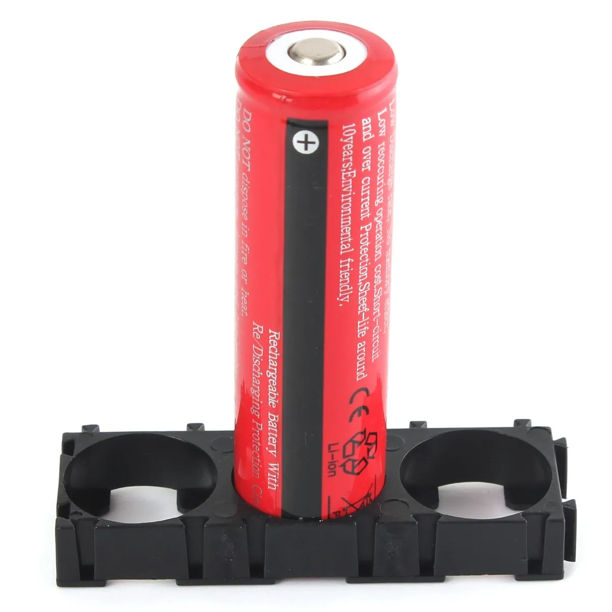 4pcs/lot 18650 battery holder bracket ABS material anti vibration