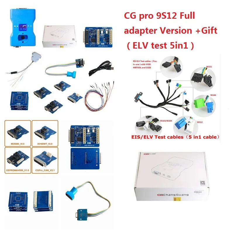 

DHL Free shipping 2018 CG Pro 9S12 Programmer Full Version For BMW Key Programmer