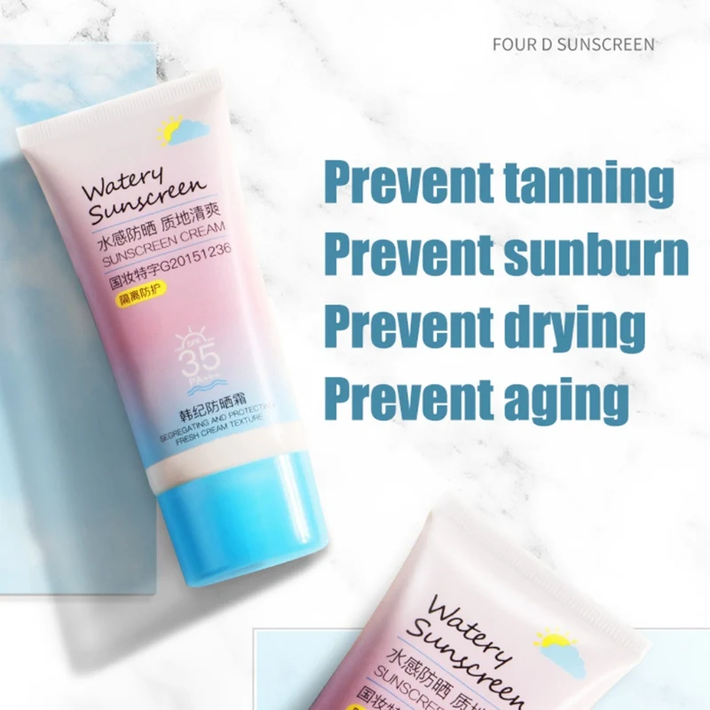 SPF 90 крем для лица Солнцезащитный Крем дневной крем без масла радикальный отстойник антиоксидант UVA/UVB крем для ломкости 50 г