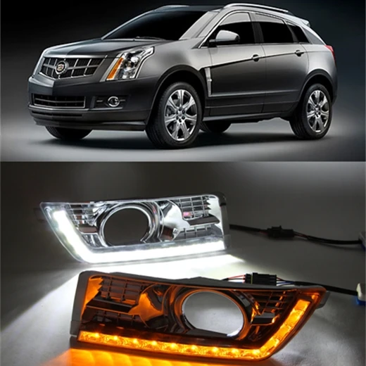 Светодиодный светильник дневного света для Cadillac SRX 2 2012 2013 2014 СВЕТОДИОДНЫЙ DRL с