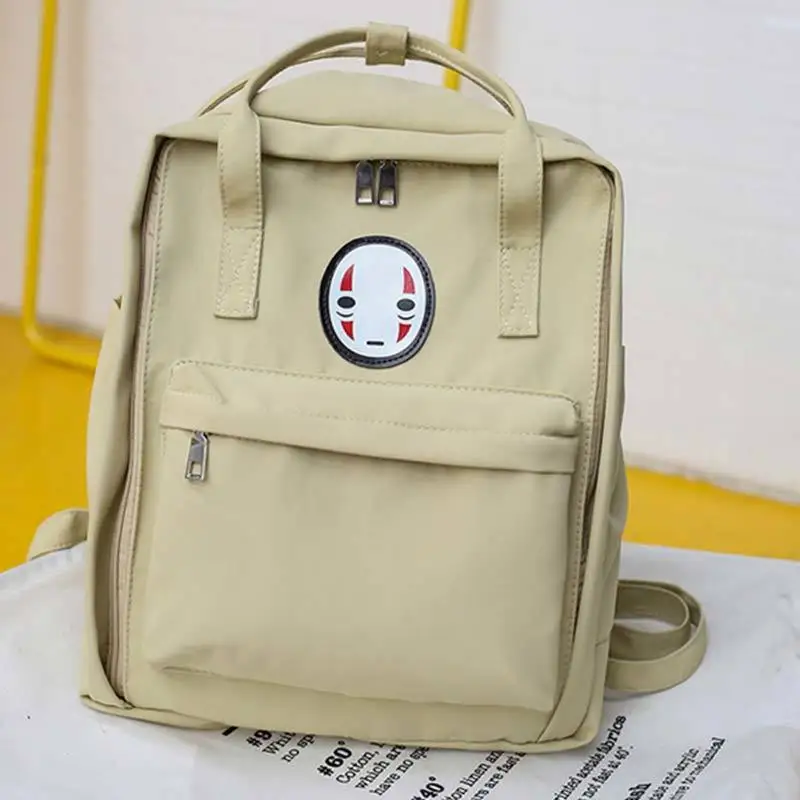 Herald Fashion Women Backpack Casual Student Bag for School Teenagers Girl Ladies Canvas Fabric Backpack Female Bookbag Mochila - Цвет: Хаки