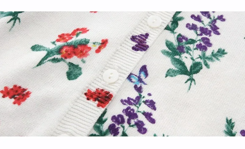 New Girl Sweaters Flower Cotton Top Air Conditioning Clothes Girls Cardigan Sweaters 2016Knitted Children Clothing Free Shipping (8)