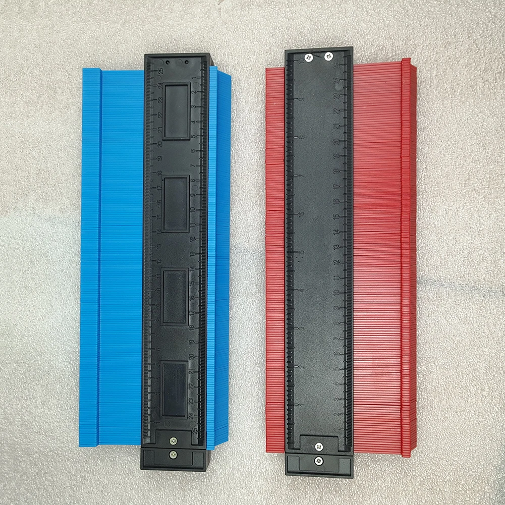 

10in Plastic Profile Copy Gauge Contour Gauge Duplicator Standard Width Wood Marking Tool Tiling Laminate Tile General Tools