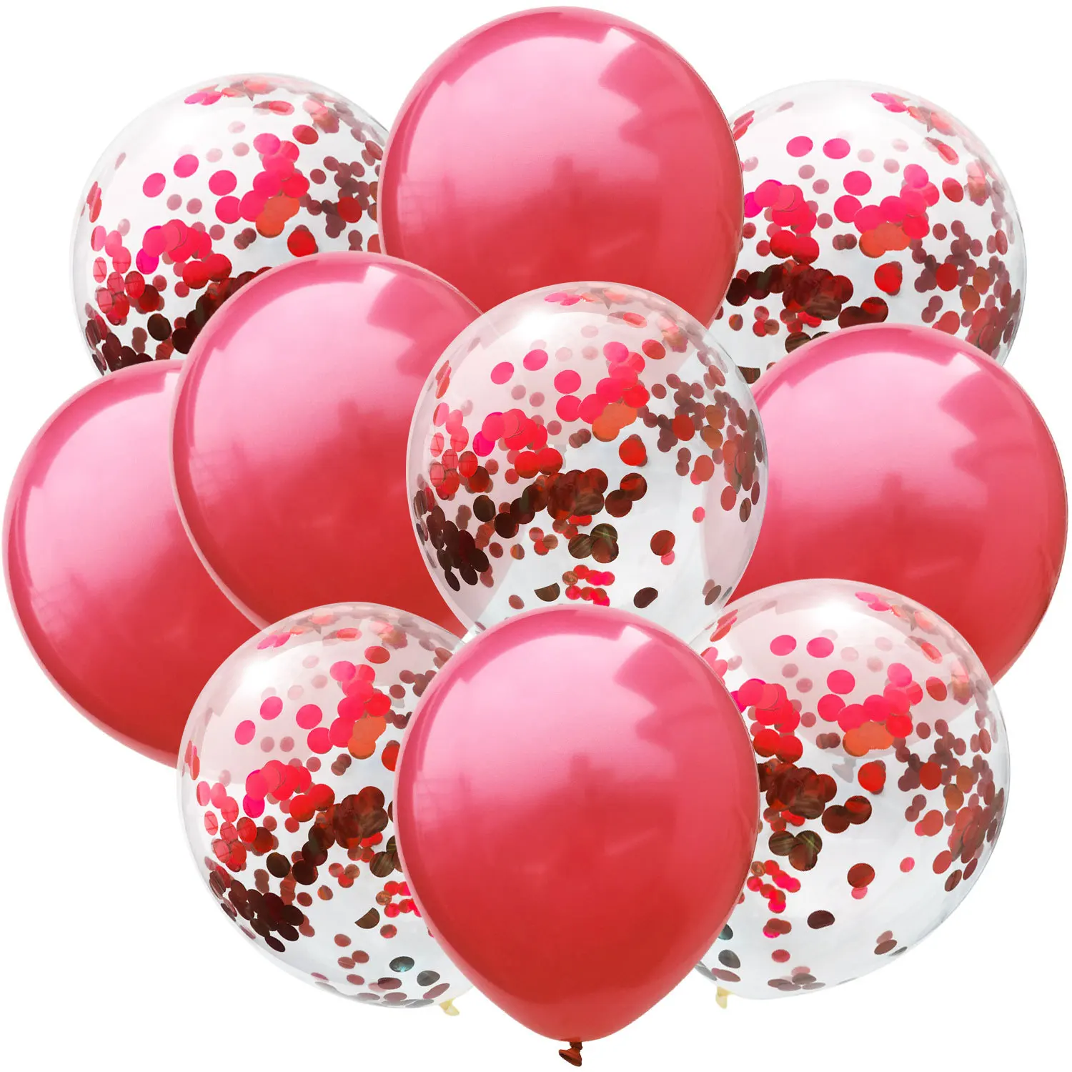 10 шт./компл. 12 дюймов Смешанные конфетти воздушные шары с днем День рождения украшения для детей и взрослых воздушный шар свадьбы баллон Декор/воздушные шары - Цвет: A24