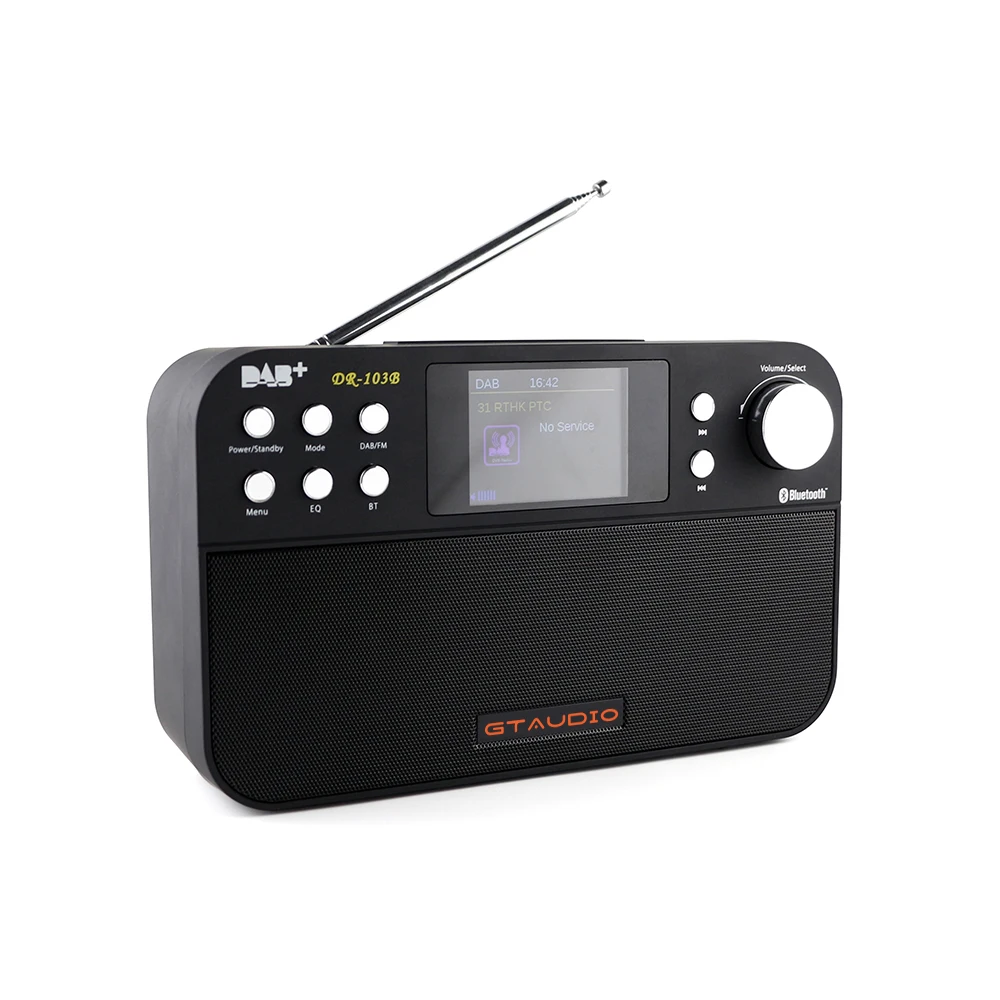 

GTMedia DR-103B Radio Digital Portable Speakers With Fm/DAB+ Radio Receiver Support TF Card For Mp3 Music Player USB Charging