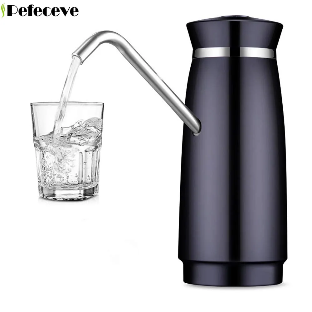 Water Dispenser Automatic Electric Portable Water Bottle Pump Dispenser USB Charging Gallon Drinking Bottle Switch Water Pump