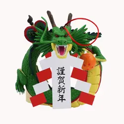 12 см Dragon Ball Z Рисунок Игрушки Shenron Shenlong для Новый год стены украшения кулон