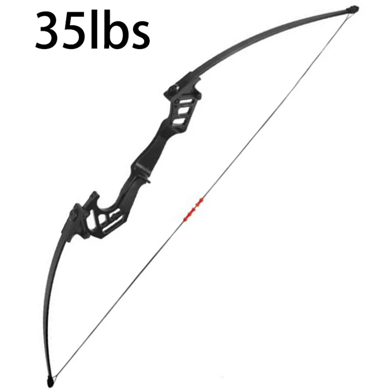 35lbs Recurve Bow Fishing American Hunting Bow Alloy Riser Straight Bow
